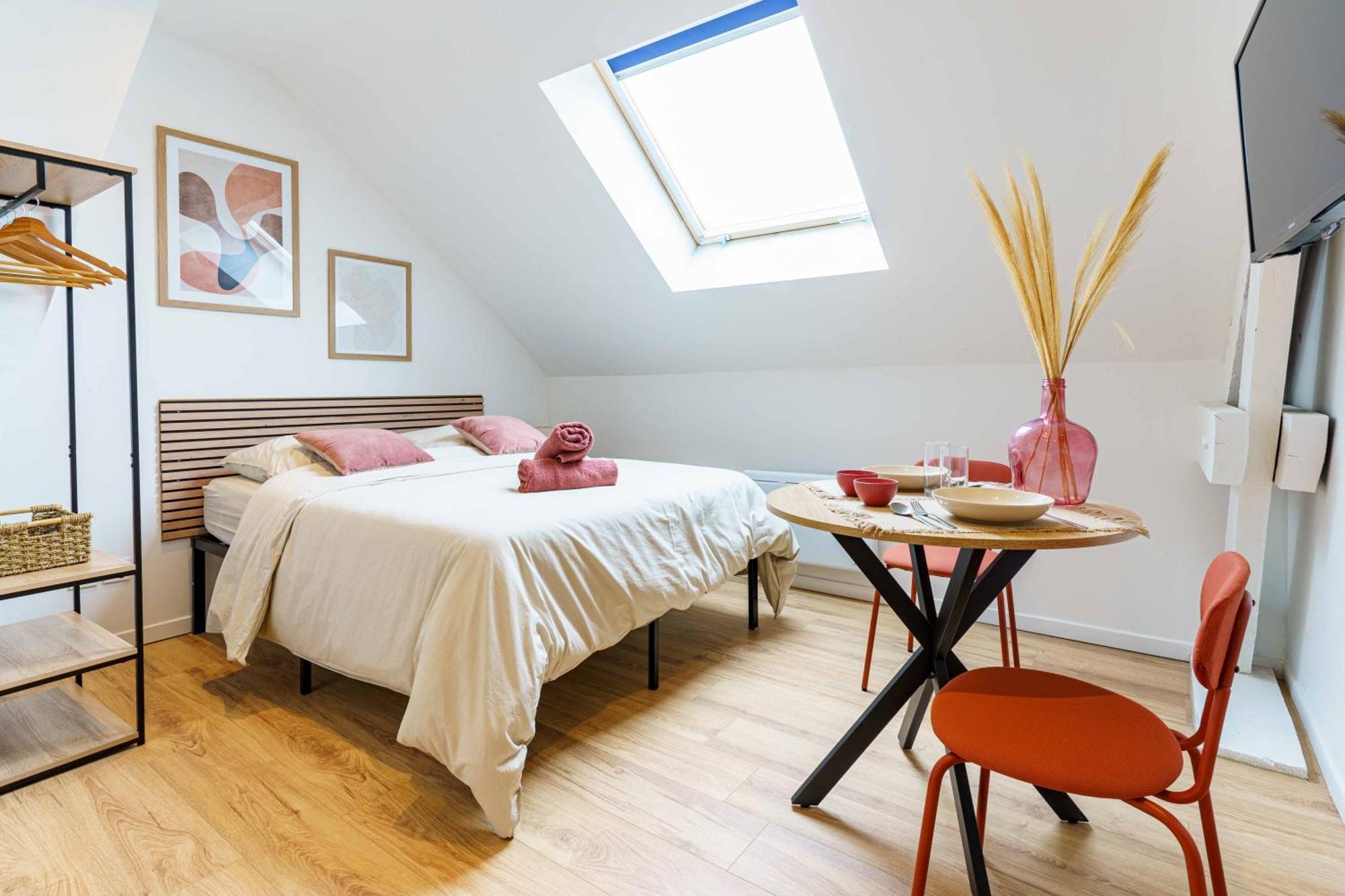 Studio Seduisant 2Pers Wifi Gare Saint-Quentin  Extérieur photo